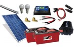 Ficha técnica e caractérísticas do produto Kit Gerador de Energia Solar 330Wp - Gera Até 870Wh/dia