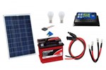 Ficha técnica e caractérísticas do produto Kit Gerador de Energia Solar 30Wp - Gera Até 97Wh/dia - Sinosola