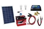 Ficha técnica e caractérísticas do produto Kit Gerador de Energia Solar 30Wp - Gera Até 97Wh/dia