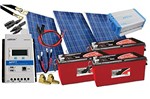 Ficha técnica e caractérísticas do produto Kit Gerador de Energia Solar 450Wp - Gera Até 1700Wh/dia