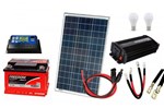 Ficha técnica e caractérísticas do produto Kit Gerador de Energia Solar 60Wp - Gera Até 160Wh/dia - Sinosola