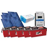 Ficha técnica e caractérísticas do produto Kit Gerador de Energia Solar 750wp - Gera Até 2175wh/dia