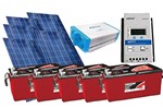 Ficha técnica e caractérísticas do produto Kit Gerador de Energia Solar 750Wp - Gera Até 2175Wh/dia