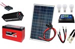 Ficha técnica e caractérísticas do produto Kit Gerador de Energia Solar 90Wp - Gera Até 259Wh/dia