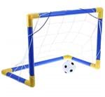 Ficha técnica e caractérísticas do produto Kit Golzinho Mini Trave Infantil Bola de Futebol e Rede