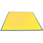 Kit Home Tatame Profissional 9 Placas 20mm + Yamamura + Azul+amarelo