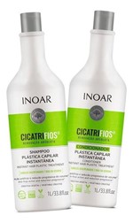Ficha técnica e caractérísticas do produto Kit Inoar Cicatrifios Shampoo + Condicionador 1000ml
