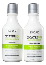 Ficha técnica e caractérísticas do produto Kit Inoar Cicatrifios Shampoo e Condicionador 2x250ml