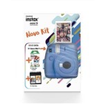 Ficha técnica e caractérísticas do produto Kit Instax Mini 9 Azul Cobalto com Porta Fotos + Pack 10 Poses