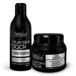 Ficha técnica e caractérísticas do produto Kit Intensive Black Forever Liss - Shampoo + Mascara
