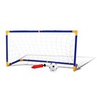 Ficha técnica e caractérísticas do produto Kit Jogo de Futebol Chute a Gol com Trave Grande Completo
