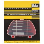 Ficha técnica e caractérísticas do produto Kit Jogo Extrator de Parafuso com 5 Peças