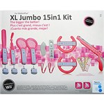 Ficha técnica e caractérísticas do produto Kit Jumbo 15 em 1 - Wii / Wii U - Tech Dealer - Rosa