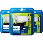Ficha técnica e caractérísticas do produto Kit 3 Lâminas Oneblade Qp21050 Philips
