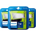 Ficha técnica e caractérísticas do produto Kit 3 Lâminas Oneblade Qp21050 - Philips