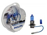 Ficha técnica e caractérísticas do produto Kit Lâmpada Philips Crystal Vision Ultra H3 - Luz Branca