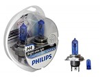 Ficha técnica e caractérísticas do produto Kit Lâmpada Philips Crystal Vision Ultra H4 - Luz Branca