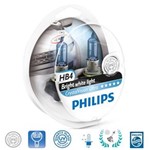 Ficha técnica e caractérísticas do produto Kit Lâmpada Philips Crystal Vision Ultra HB4 55W 4300K 12V - Par + Pingo