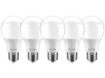 Ficha técnica e caractérísticas do produto Kit Lâmpadas LED 5 Unidades 4,9W 6500K Branco Frio - Elgin Bulbo A55