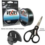 Ficha técnica e caractérísticas do produto Kit Leader Vexter Fluorocarbon (0,47mm - 29lb) com Abastecedor de Linha e Tesoura Marine Sports