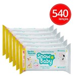 Ficha técnica e caractérísticas do produto Kit Lenço Umedecido Snow Baby Recém Nascido - 540 Unidades