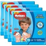 Kit Leve Mais Pague Menos - 4 Fraldas Huggies Tripla Proteção Jumbo XG - 96 Unidades