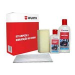 Ficha técnica e caractérísticas do produto Kit Limpeza E Hidratação De Couro Automotivo Wurth