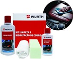 Ficha técnica e caractérísticas do produto Kit Limpeza e Hidratação de Couro Wurth Limpa e Hidrata