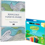 Ficha técnica e caractérísticas do produto Kit - Livro Mindfulness: o Livro de Colorir Antiestresse + Lápis de Cor Slim Redondo 24 Cores