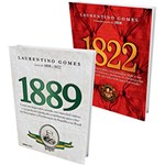 Ficha técnica e caractérísticas do produto Kit Livros - 1822 + 1889 - História do Brasil