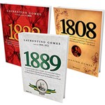 Kit Livros - 1808 + 1822 + 1889 - História do Brasil