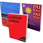 Ficha técnica e caractérísticas do produto Kit Livros - a Estratégia do Oceano Azul + Pai Rico, Pai Pobre + a Arte da Guerra