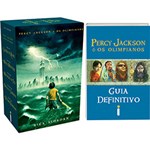 Ficha técnica e caractérísticas do produto Kit Livros - Box da Coleção + Guia Definitivo Percy Jackson e os Olimpianos