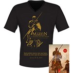 Ficha técnica e caractérísticas do produto Kit Livros - Cavaleiro dos Sete Reinos: o Cavaleiro dos Sete Reinos + Camiseta Cavaleiros dos 7 Reinos