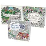 Ficha técnica e caractérísticas do produto Kit - Livros de Colorir: Jardim Secreto + Floresta Encantada + Reino Animal