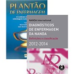 Ficha técnica e caractérísticas do produto Kit Livros - Diagnósticos de Enfermagem da Nanda - 2012/2014 + Plantão de Enfermagem