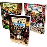 Ficha técnica e caractérísticas do produto Kit Livros - Guias Politicamente Incorretos da Filosofia, História do Brasil e História do Mundo
