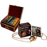 Kit Livros - Harry Potter Boxes Set: Books 1-7 + Harry Potter Time Turner Sticker Kit (8 Volumes)