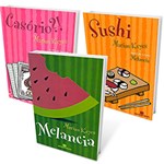 Ficha técnica e caractérísticas do produto Kit Livros - Melancia + Casório?! + Sushi