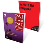 Ficha técnica e caractérísticas do produto Kit Livros - Pai Rico, Pai Pobre + a Arte da Guerra
