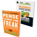 Ficha técnica e caractérísticas do produto Kit Livros - Pense Como um Freak + Freakonomics + Superfreakonomics (3 Livros em 2 Volumes)