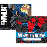 Ficha técnica e caractérísticas do produto Kit Livros - The Batman Vault + The Spider-man Vault