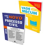Ficha técnica e caractérísticas do produto Kit Livros - Vade Mecum 2015: Livro Edição Especial - CPC Atualizado + Curso do Novo Processo Civil (2 Volumes)