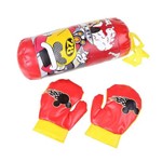 Ficha técnica e caractérísticas do produto Kit Luva de Box Infantil - com Saco de Pancada Mickey