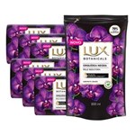 Ficha técnica e caractérísticas do produto Kit Lux Botanicals 6 Sabonetes em Barra Orquídea Negra 85g + Sabonete Líquido Refil 200ml