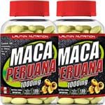 Ficha técnica e caractérísticas do produto Kit 2 Maca Peruana 1000mg 180 Comprimidos Lauton Nutrition