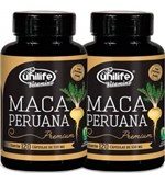 Ficha técnica e caractérísticas do produto Kit 2 Maca Peruana Premium - 240 Capsulas Unilife