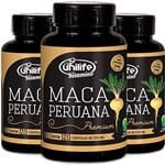 Ficha técnica e caractérísticas do produto Kit 3 Maca Peruana Premium 550mg Unilife 120 Cápsulas