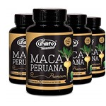 Ficha técnica e caractérísticas do produto Kit Maca Peruana Premium Pura 480-4 Frascos de 120 Capsulas Unilife