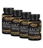 Ficha técnica e caractérísticas do produto Kit Maca Peruana Premium Pura 480 - 4 Frascos de 120 Capsulas Unilife